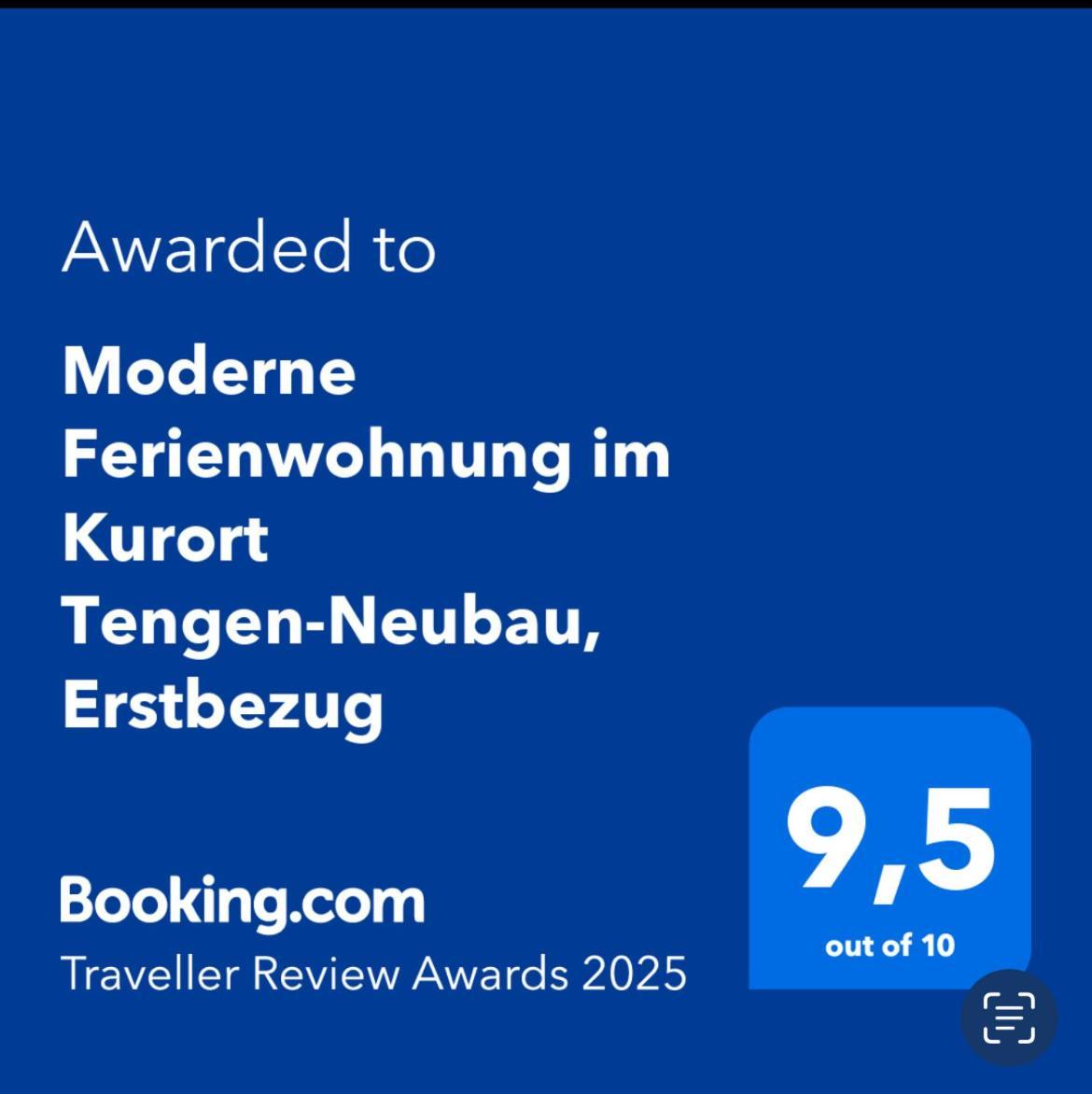 Apartment Moderne Im Kurort Tengen-neubau, Erstbezug *